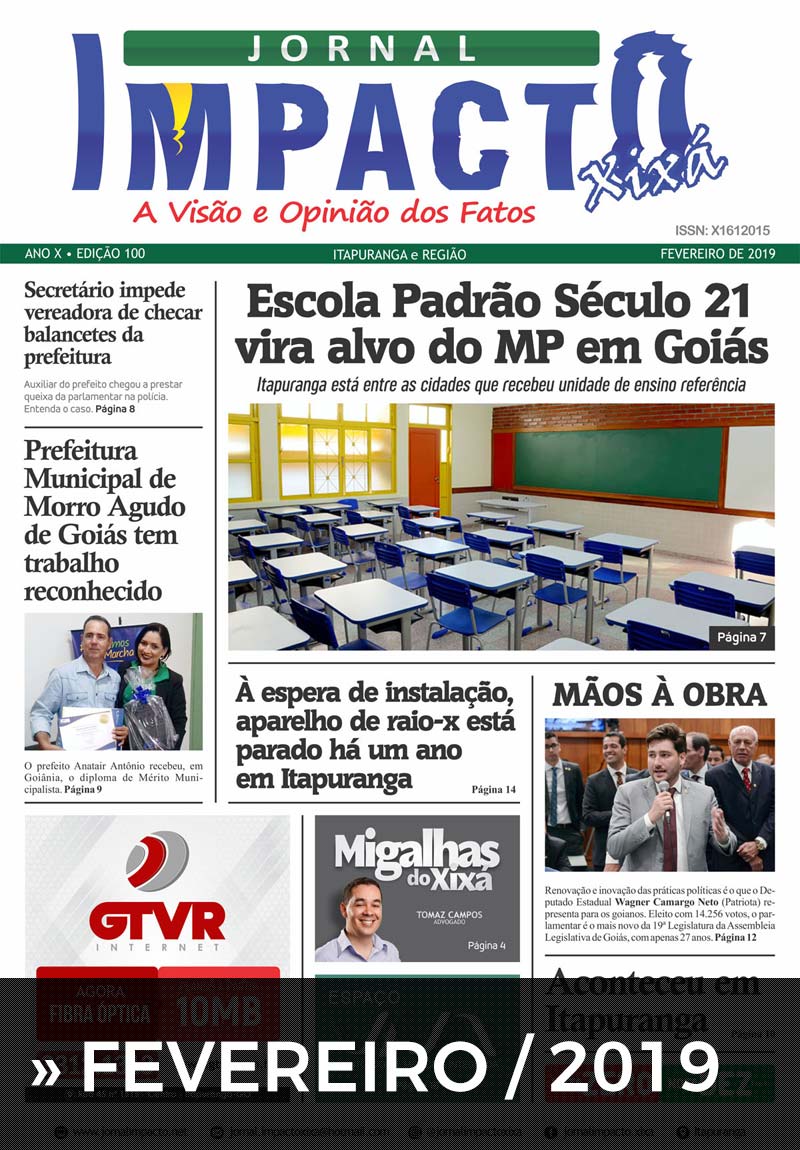 Edição Jornal Impacto Xixá - Fevereiro - 2019
