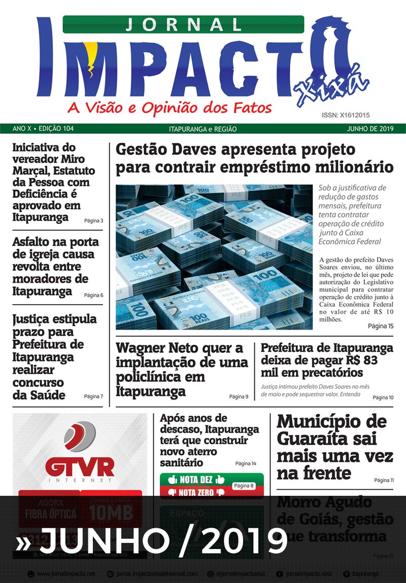 Edição Jornal Impacto Xixá - Junho - 2019