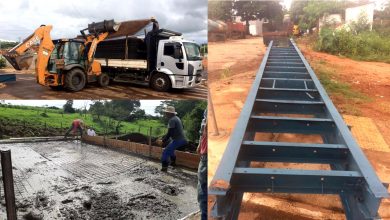 Photo of Construção de pontes e mata-burros em Guaraíta ganha reforço com novas ferragens
