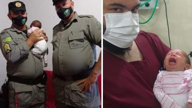 Photo of Em Mozarlândia, policiais militares salvam bebê que estava engasgado