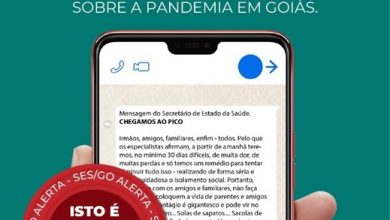 Photo of fake news sobre “pico da Covid” em Goiás
