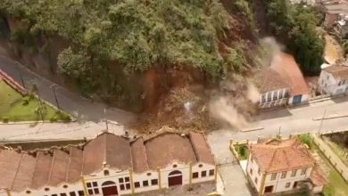 Photo of Primeira construção de estilo neocolonial de Ouro Preto é destruído após deslizamento de terra
