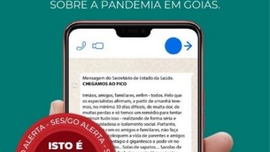 Photo of Secretaria de Saúde alerta para fake news sobre “pico da Covid” em Goiás