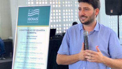 Photo of Deputado Wagner Neto inaugura quadra coberta do CEITA