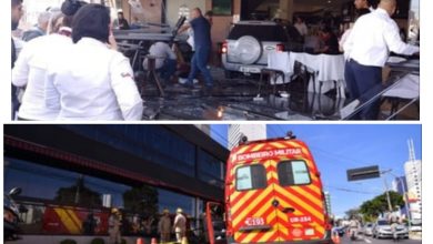 Photo of Carro que invadiu restaurante: dois dos feridos passam por cirurgia