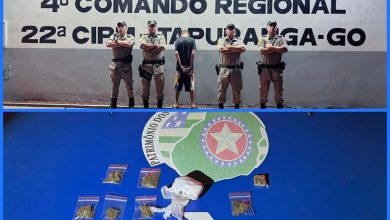 Photo of PM de Itapuranga prende homem com drogas dentro da cueca
